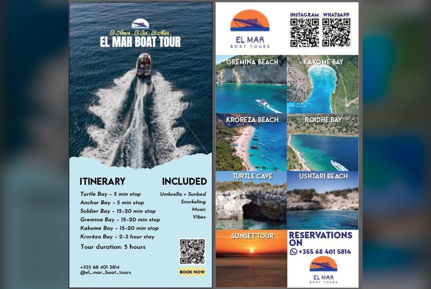 El Mar Boat Tour